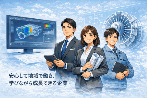 安心して地域で働き、学びながら成長出来る企業紹介！